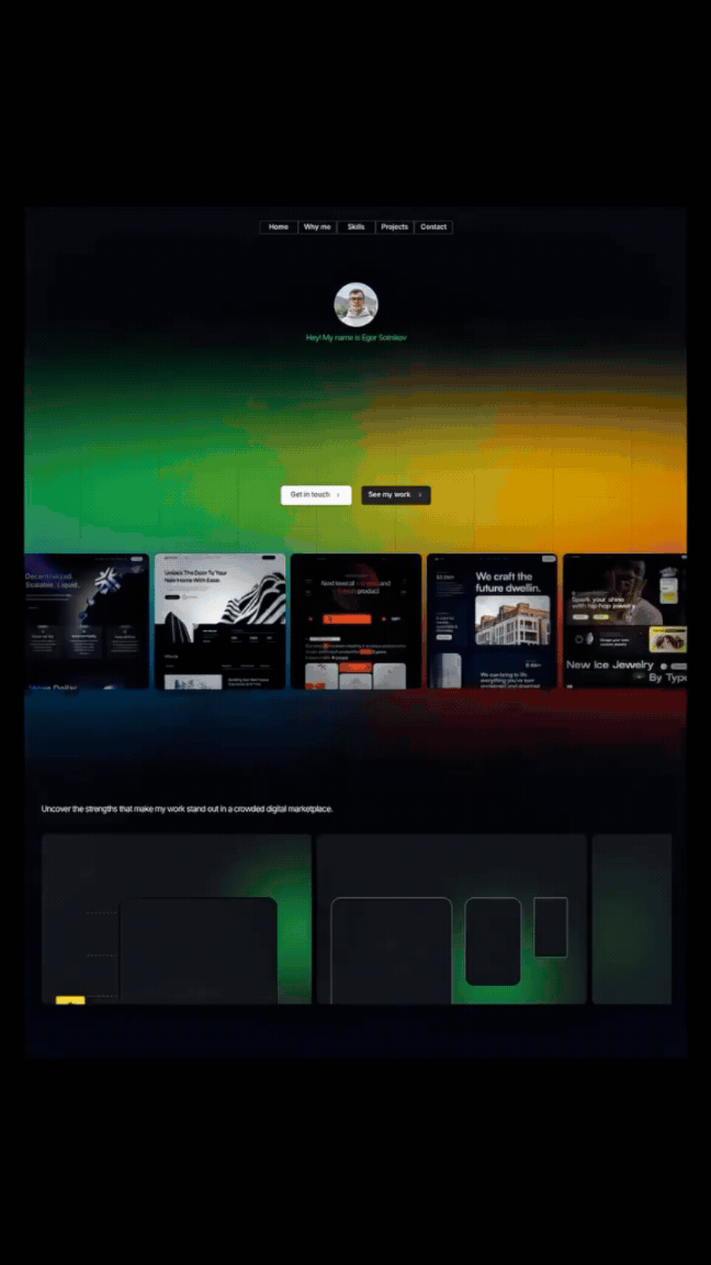 Design2Launch website showcase